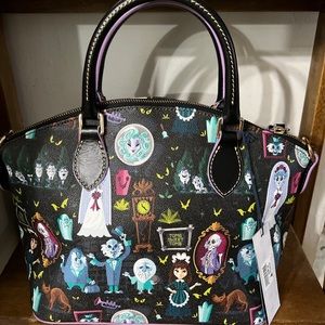 BNWT Disney Dooney Haunted Mansion Satchel